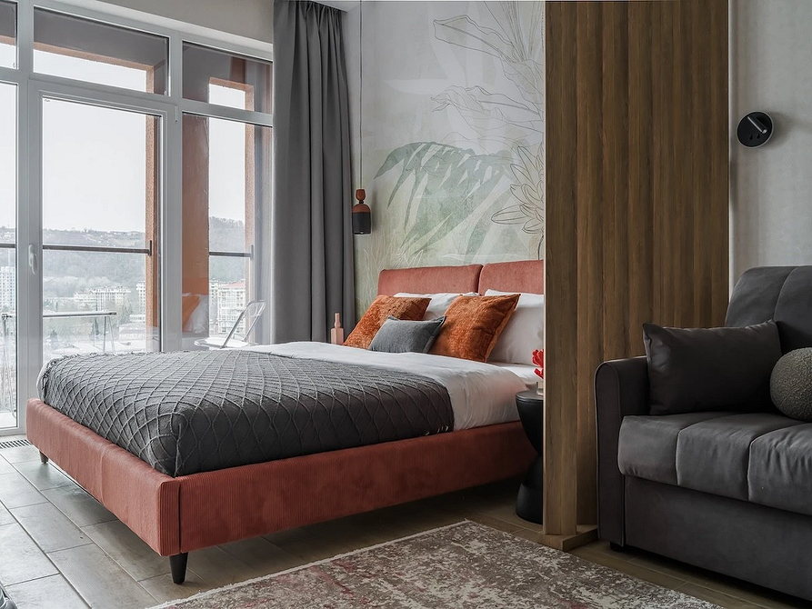 Монохромний шик 2026 Монохромні шпалери 2026: мінімалізм та елегантність в дизайні інтер'єру.