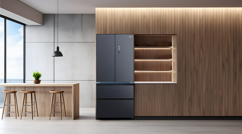 Холодильник 2026: стиль, технології та ідеальна кухня — Холодильник Midea 2026