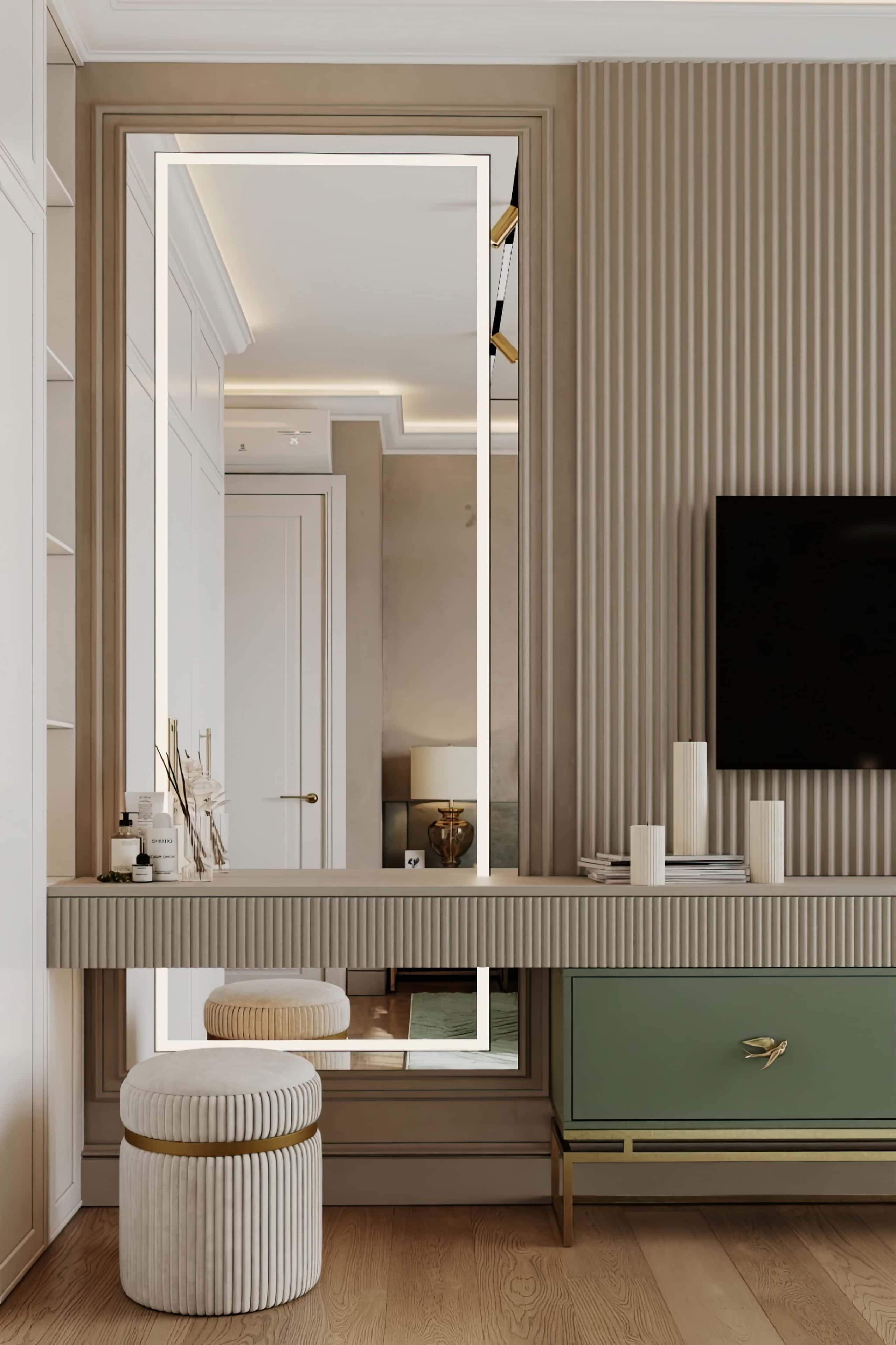 Спальня: комфорт та стиль Спальня в стилі сучасної розкоші 2026: комфорт, елегантність та функціональність в деталях.