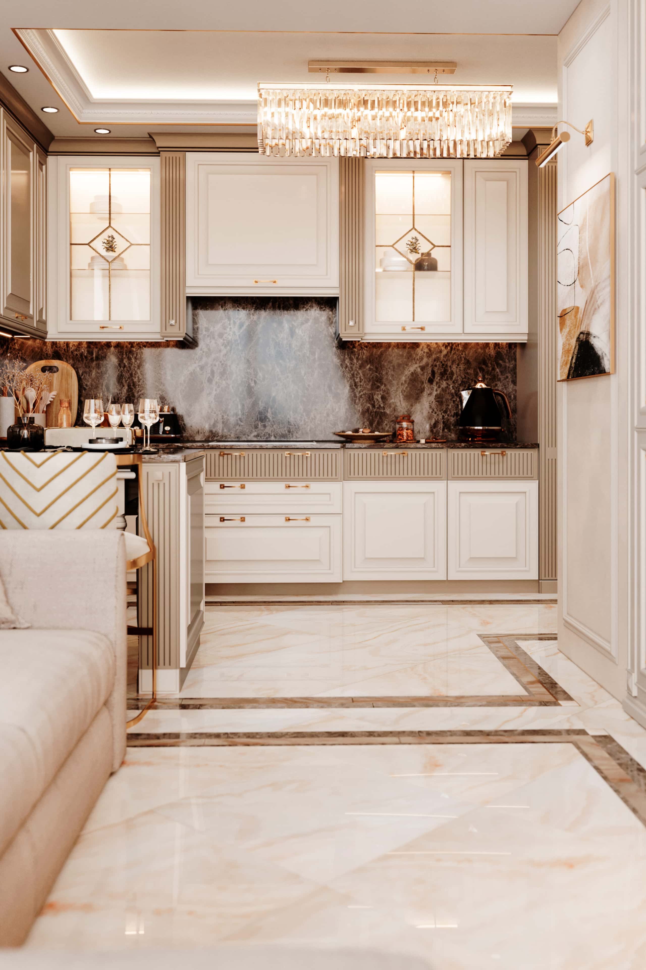 Декоративне світло 2026 Кухня 2026: дизайн освітлення з використанням декоративного підсвічування та світлодіодів