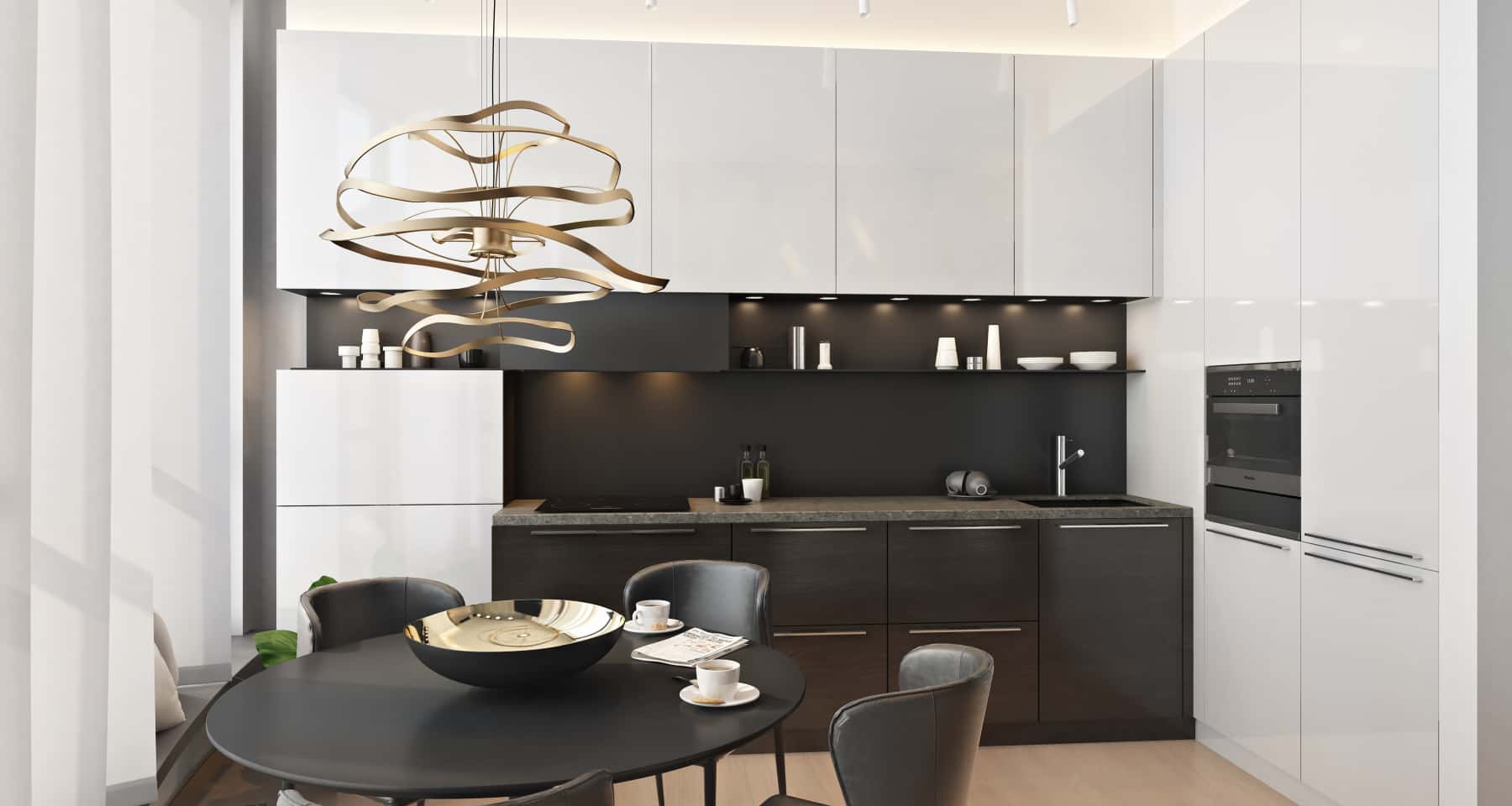 Світлодіодна симфонія на кухні Світлодіодне освітлення кухні 2026: дизайн кухонного освітлення з підсвічуванням