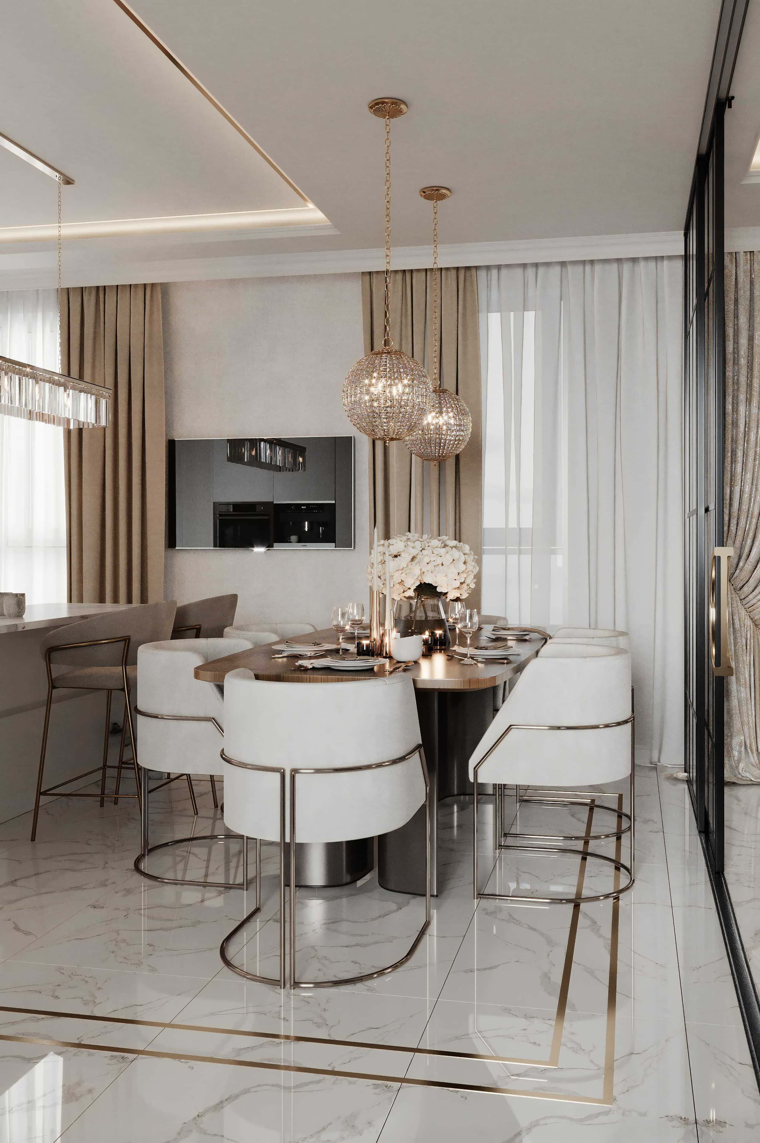 Освітлення: три в одному Сучасна кухня з продуманим освітленням: трекові системи, світлодіоди, декоративне підсвічування