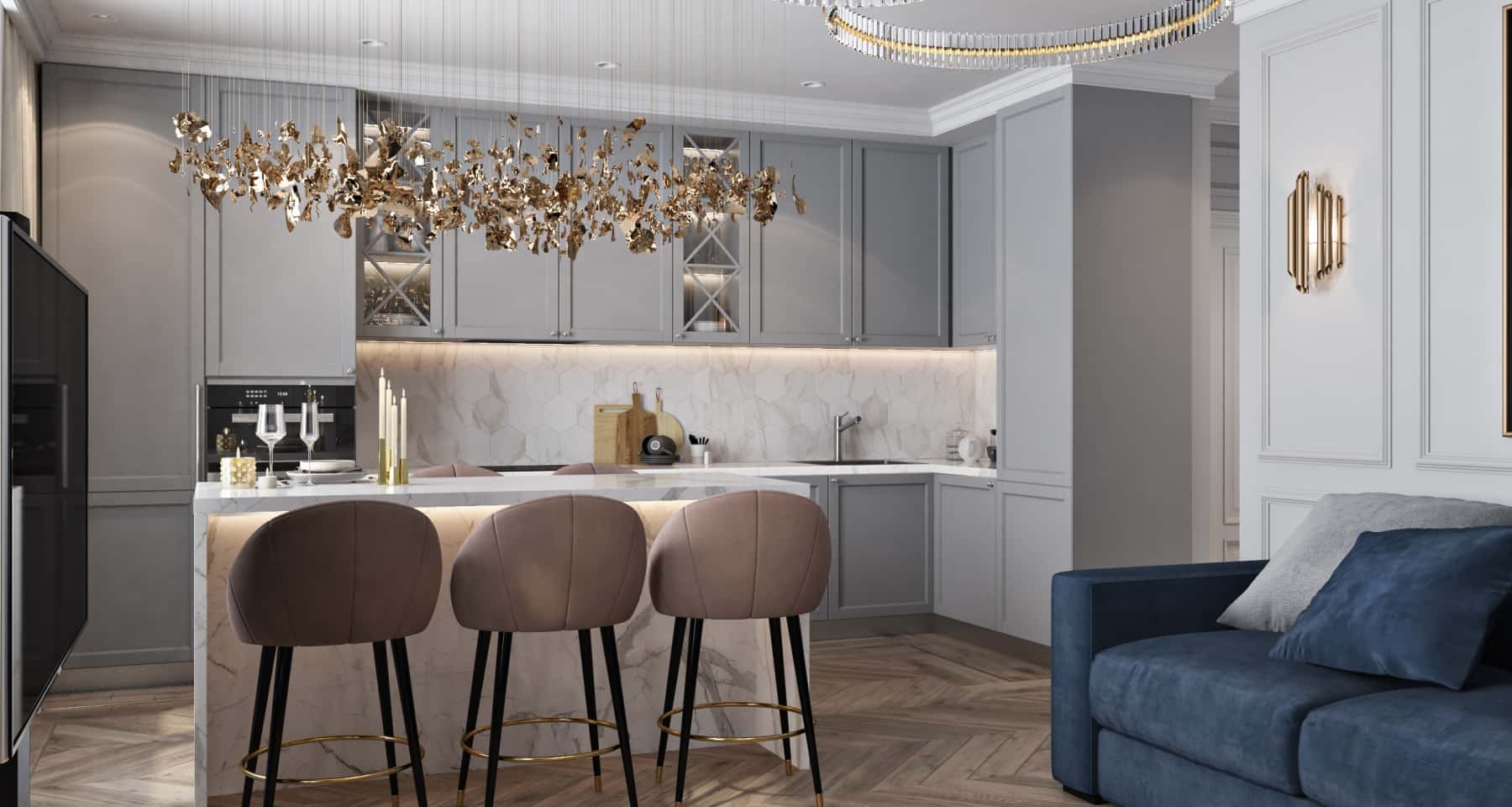 Гнучкість освітлення Кухня 2026 з трековими системами освітлення для максимальної гнучкості та адаптивності