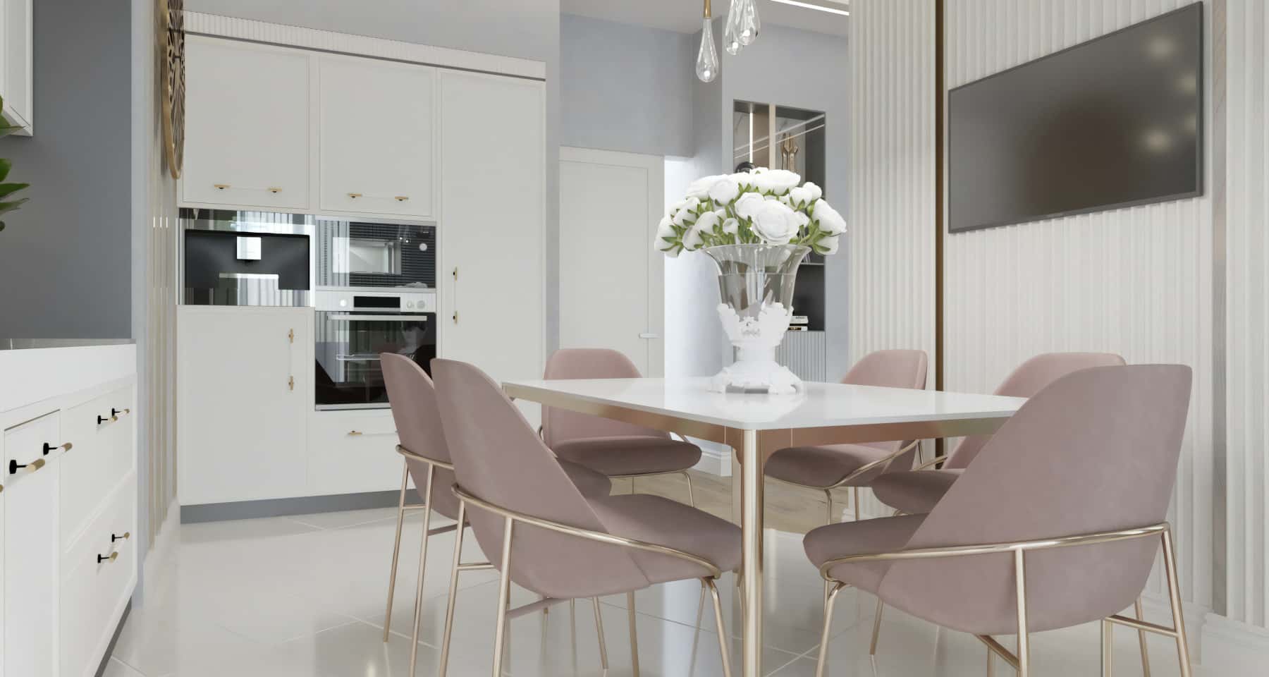 Затишок у світлі Світлий дизайн інтер'єру квартири 2026: неокласика з елементами мінімалізму для затишку