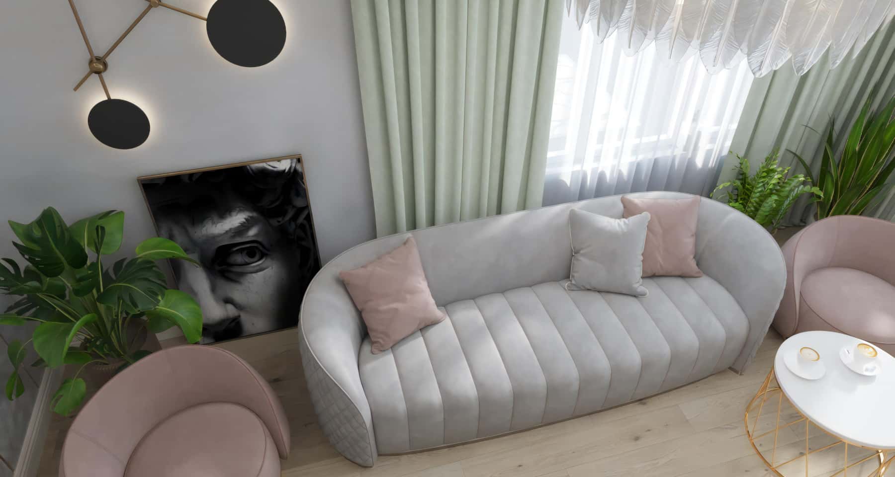 Стиль і затишок Світлий інтер'єр 2026: поєднання затишку і стилю в дизайні квартири.