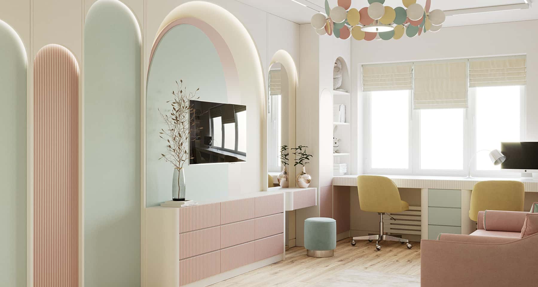 Затишна світла спальня Світлий інтер'єр спальні 2026: затишок та спокій в світлих тонах.