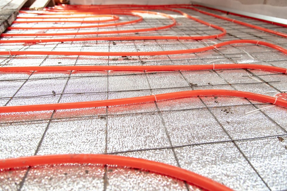 Монтаж теплої підлоги Схема монтажу теплої підлоги у ванній кімнаті: етапи встановлення та поради