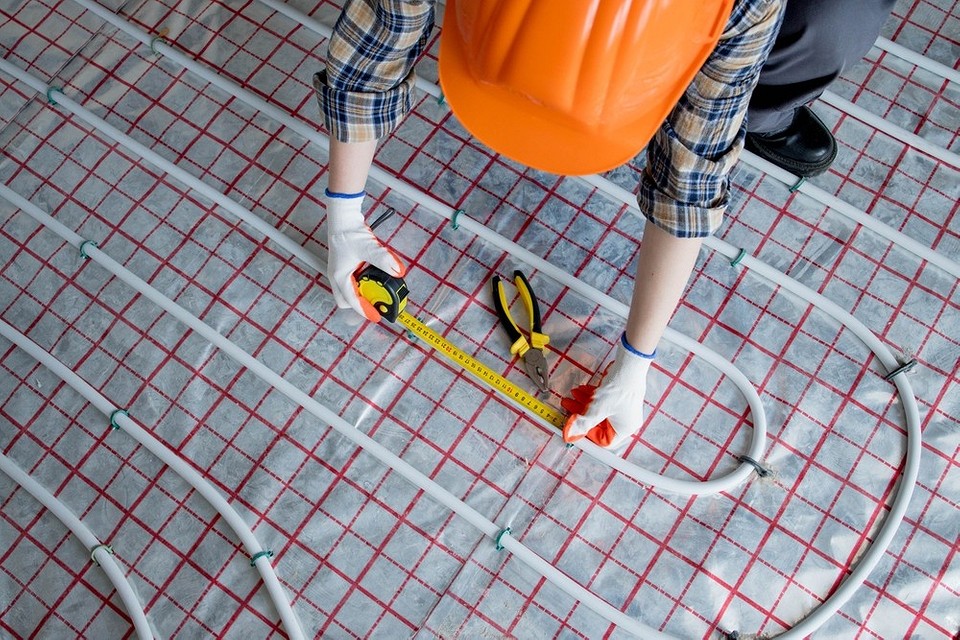 Електрична тепла підлога у ванній: покрокова інструкція з монтажу — Електрична тепла підлога
