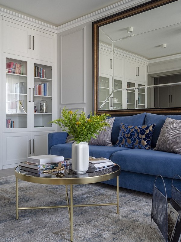 Абстрактний малюнок на стіні Акцентна стіна з абстрактним малюнком, створеним фарбою, сучасний дизайн 2026