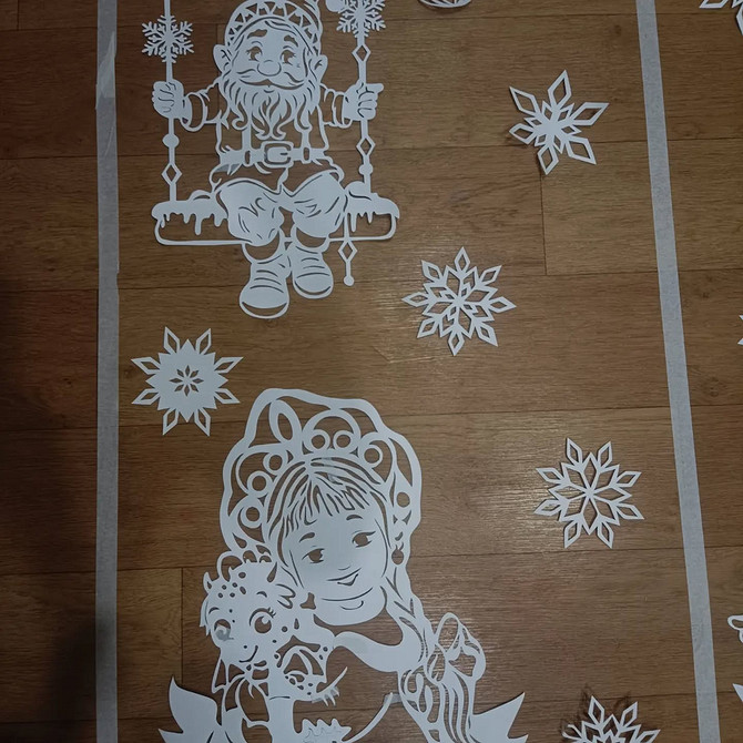 Натхнення для витинанок Новорічні витинанки 2026: шаблони та ідеї для натхнення і творчості.