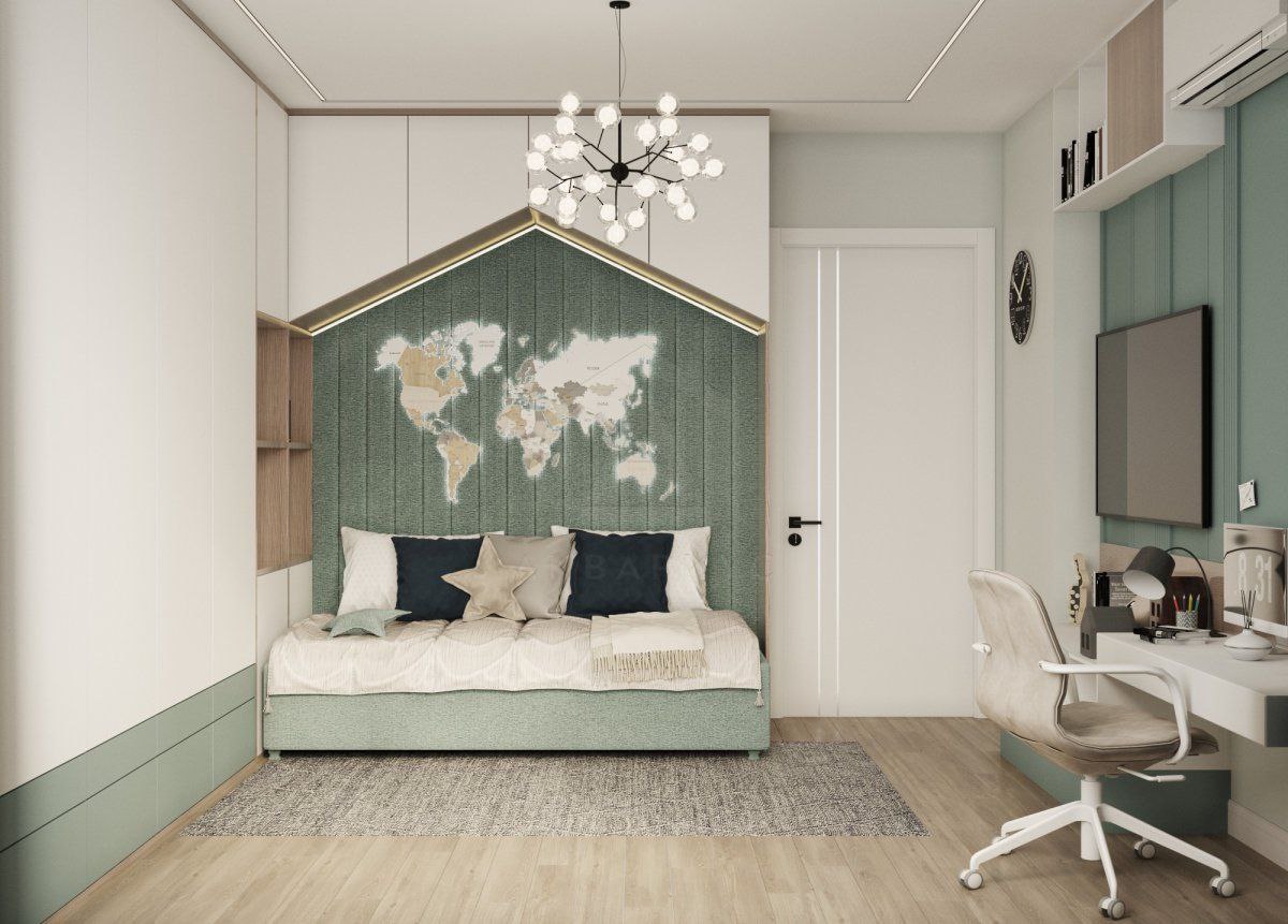 Еко-дизайн для дітей Яскравий інтер'єр дитячої кімнати з екологічних матеріалів