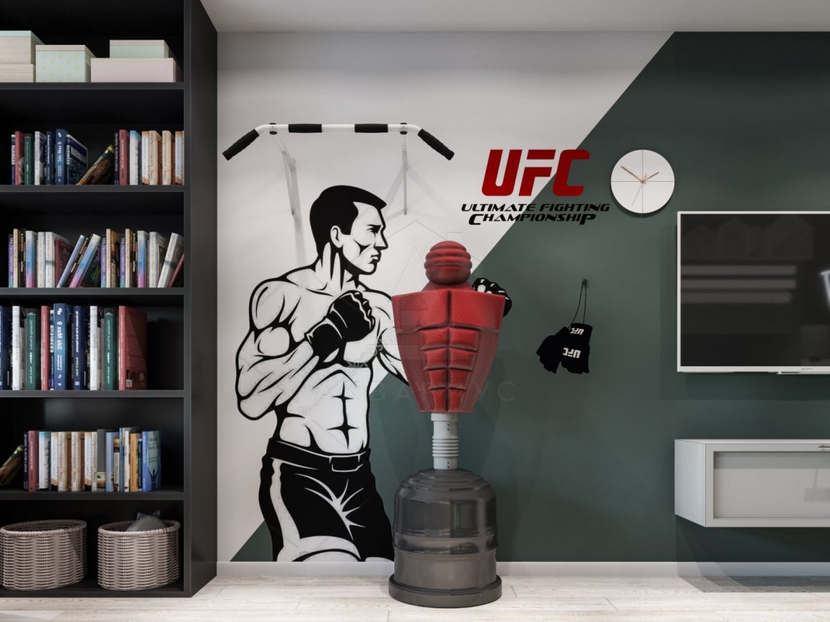 Розумне зонування Зонування простору в дитячій кімнаті для навчання, відпочинку та ігор.