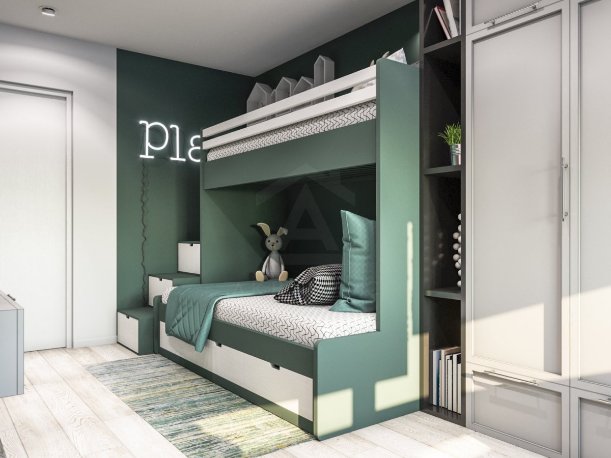 Натхненний декор Креативне оформлення стін дитячої кімнати, що надихає на мрії та фантазії.