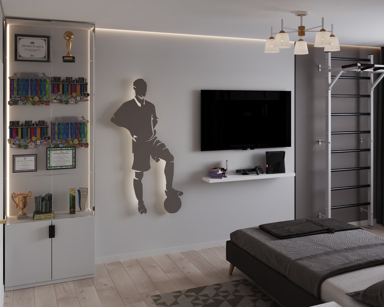 Затишні деталі Деталі сучасного дизайну дитячої кімнати, що створюють затишок