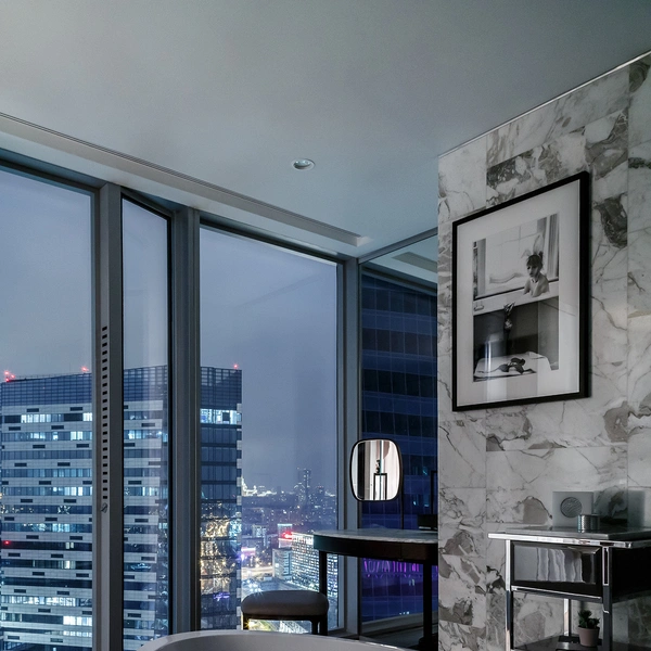 Розкішний спа-оазис Розкішна ванна кімната як персональний спа-центр з елементами арт-декору.