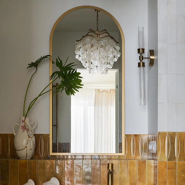 Природний дизайн ванної Сучасний дизайн ванної кімнати з елементами природознавства та зелені