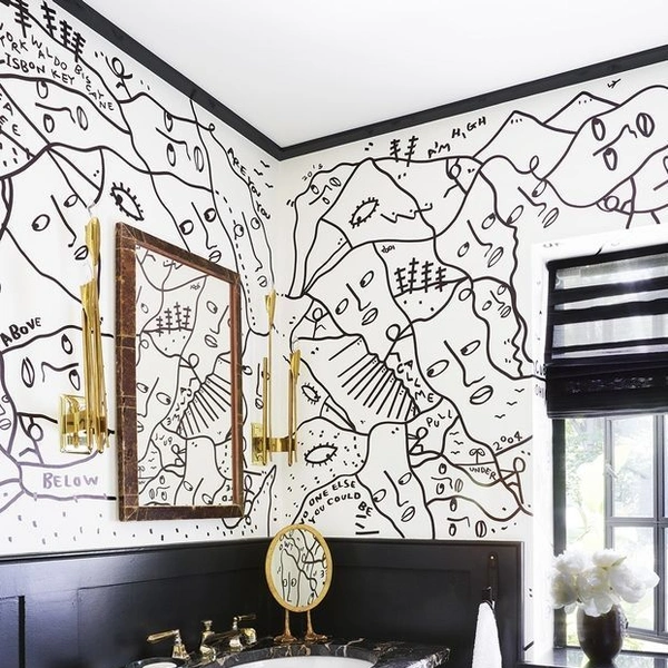 Дизайн 2026 року Приклад дизайну ванної кімнати 2026 року з акцентом на природні елементи