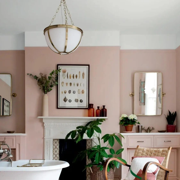 Сучасний декор ванної Стильний декор ванної кімнати у сучасному стилі, елементи природних матеріалів