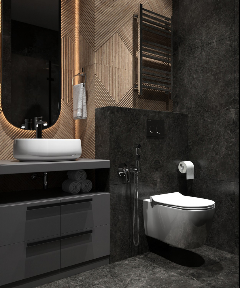 Деталі темного інтер'єру Деталі темного інтер'єру: текстиль, декор та акцентне освітлення