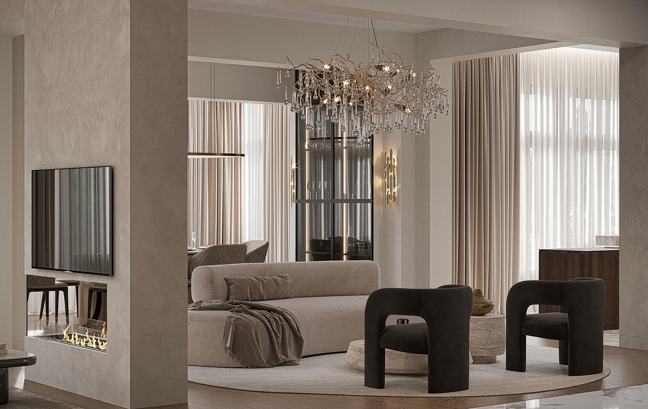 Авторський нагляд 2026 Авторський нагляд за дизайном інтер'єру котеджу 2026: сучасний стиль та персоналізація.