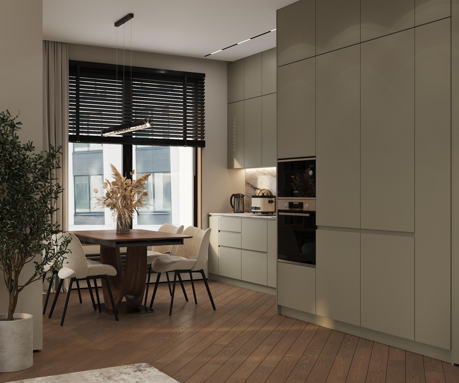 Шафа-купе: максимум місця Функціональний дизайн двокімнатної квартири: шафа-купе в коридорі для зберігання речей.