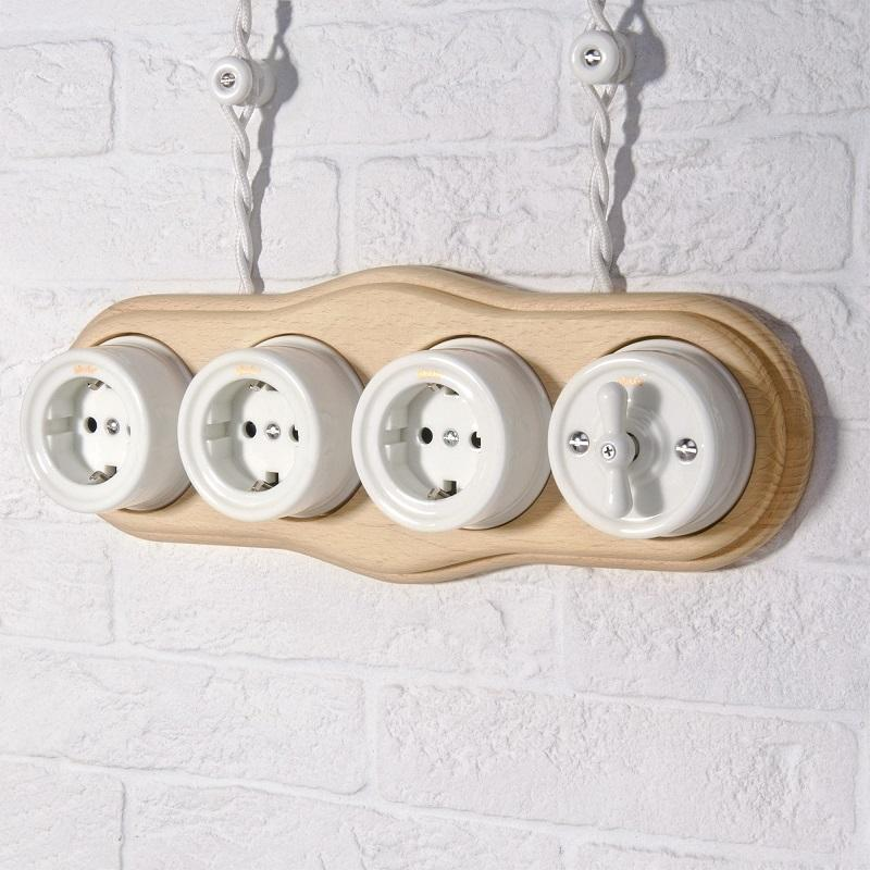 Дерево в ретро інтер'єрі Ретро інтер'єр з використанням дерева та натуральних матеріалів