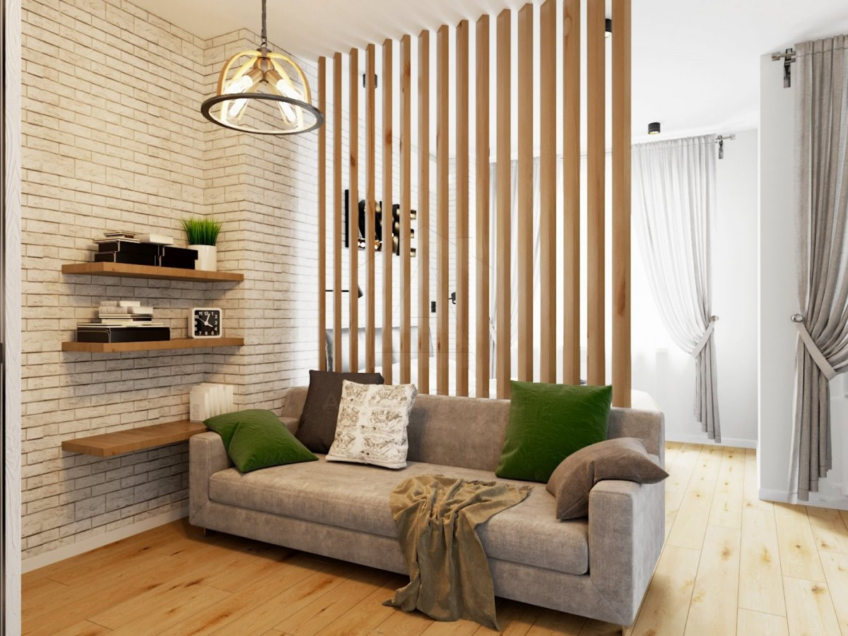 Ефективний поділ кімнати Зонування кімнати: приклади ефективного розподілу простору для різних потреб та дизайну.