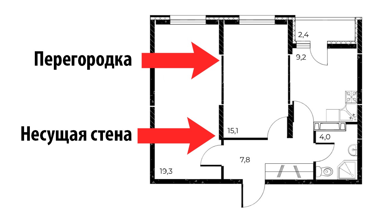 Демонтаж перегородки Демонтаж гіпсокартонної перегородки в квартирі під час ремонту.