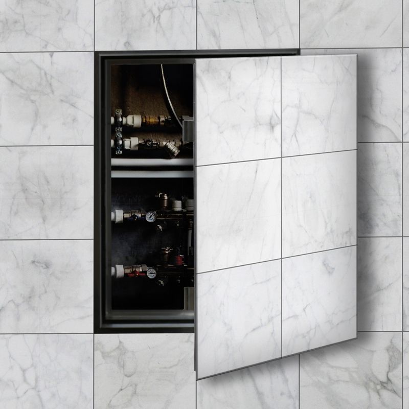 Надійний вологостійкий люк Вологостійкий ревізійний люк з нажимним механізмом для важкої плитки у ванній 2026