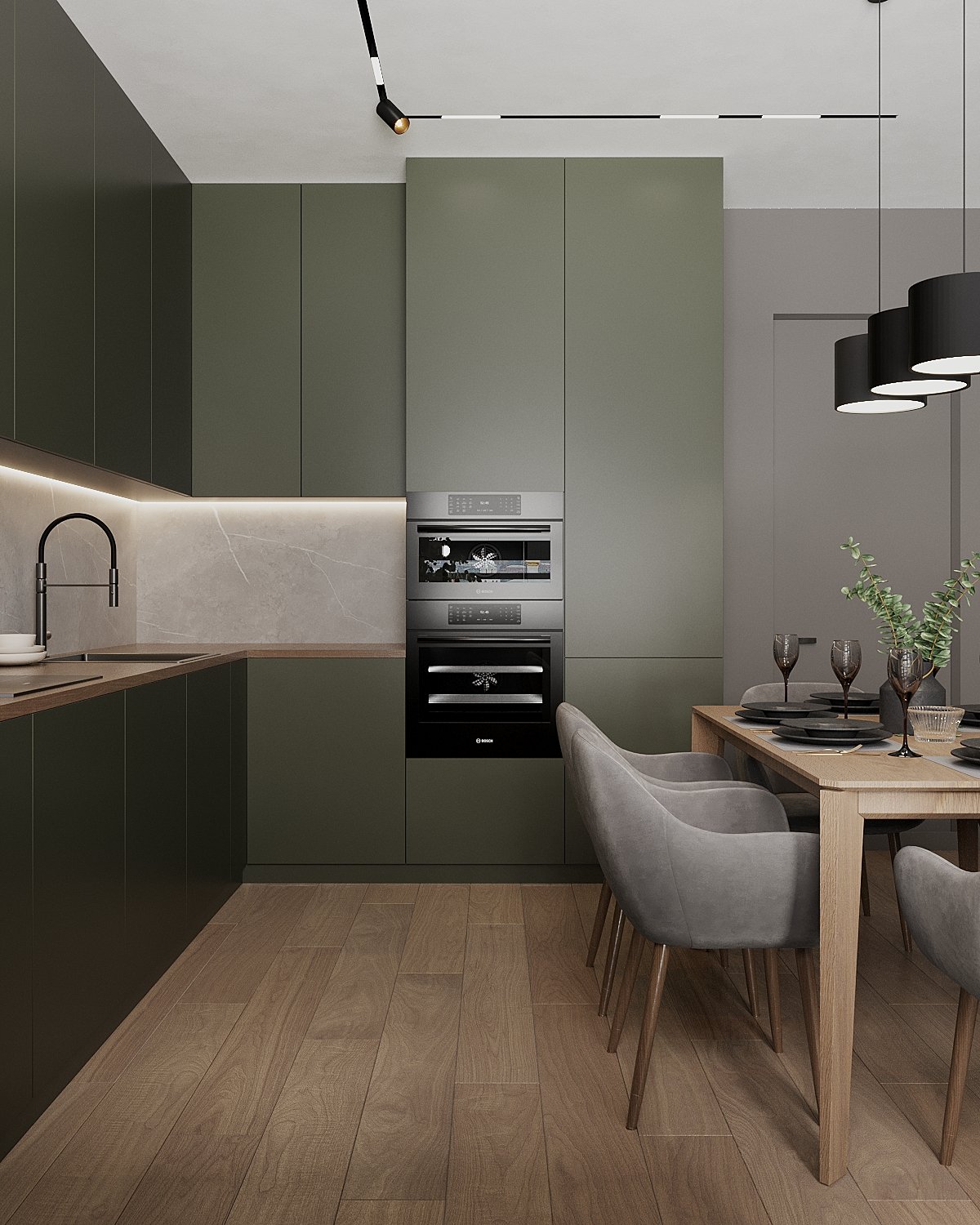 Монтаж кухні під ключ Професійний монтаж кухні: швидко, якісно та з гарантією довговічності.