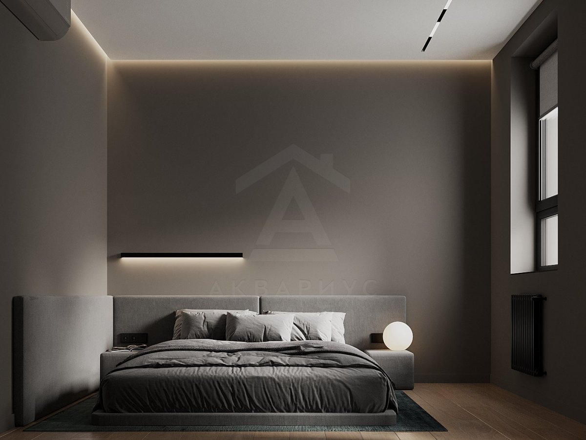 Світла неокласика Дизайн інтер'єру 2026: світла та простора вітальня в неокласичному стилі з диваном.