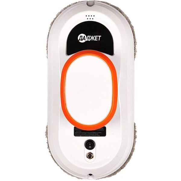 Автоматичний помічник в домі Робот для миття вікон в процесі роботи, автоматичне прибирання оселі в дії.