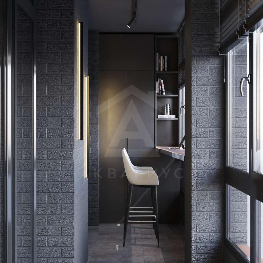 Панорамний балкон 2026 Інтер'єр об'єднаного балкона з кімнатою 2026: великі вікна та панорамний вид на місто.