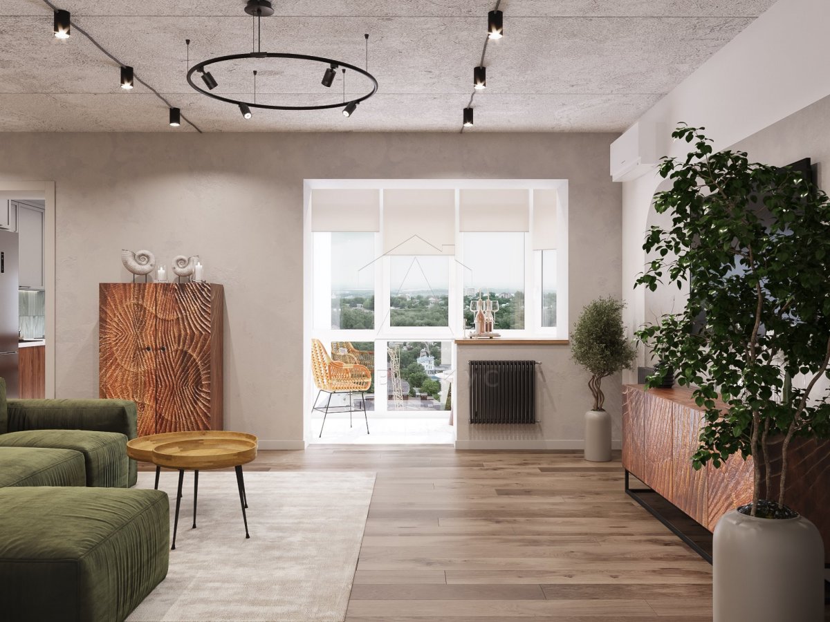 Теплий та затишний балкон Утеплення балкона 2026: затишний інтер'єр з м'яким освітленням та декоративними подушками.