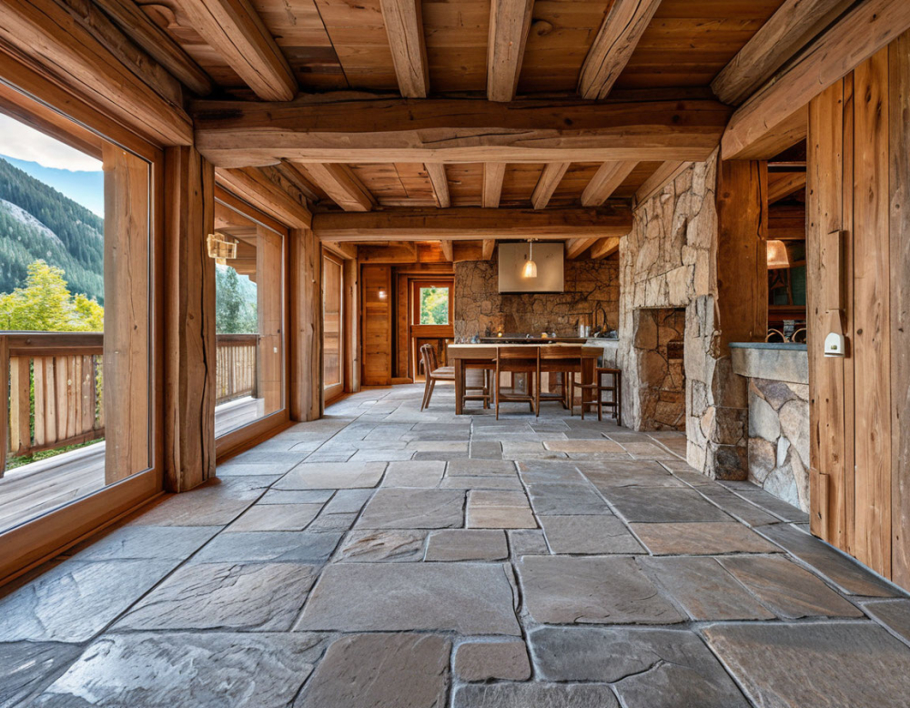 Декор: акценти шале Декор в стилі шале 2026: шкури тварин, свічки та ковані елементи