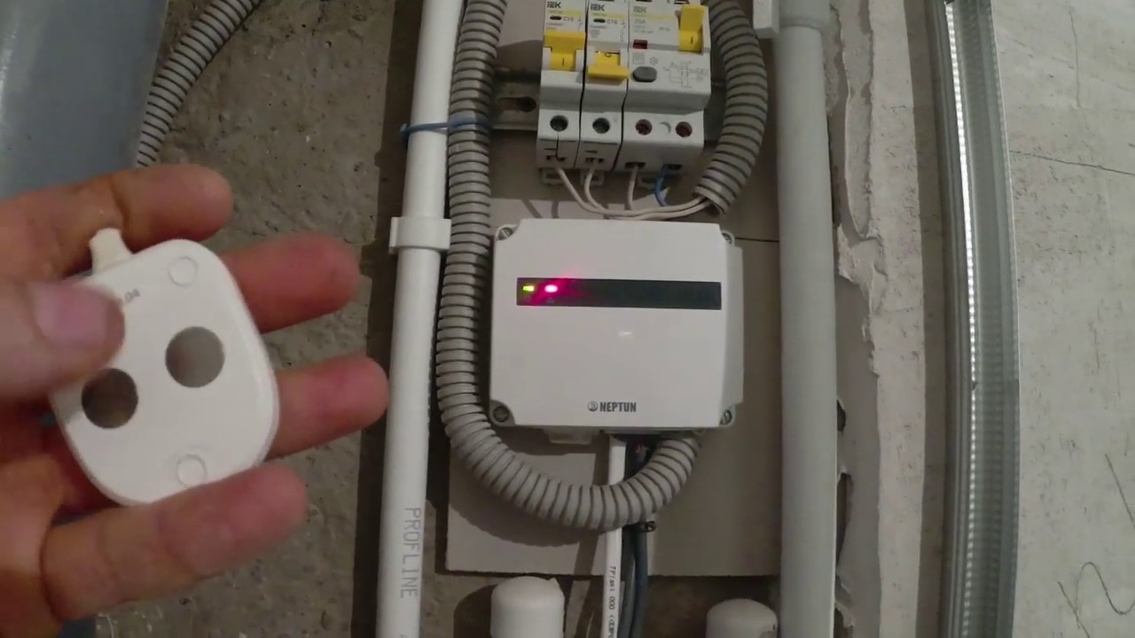 Нептун: вибір установки Система захисту від протікання води Нептун: оптимальні варіанти встановлення для вашого дому.