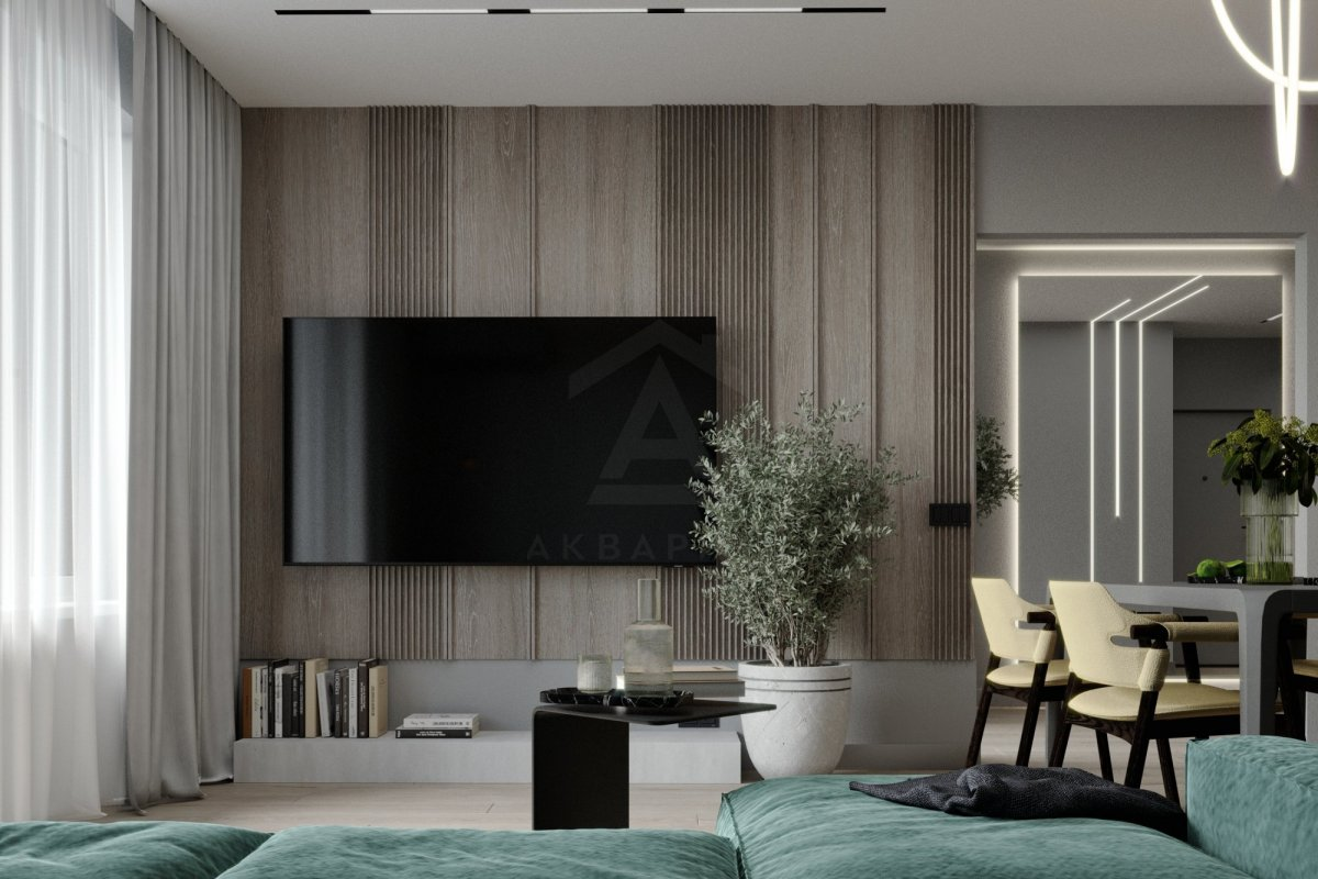 Ванна кімната 2026 Приклад ванної кімнати 2026: ремонт квартири в Краснодарі з урахуванням архітектурних особливостей.