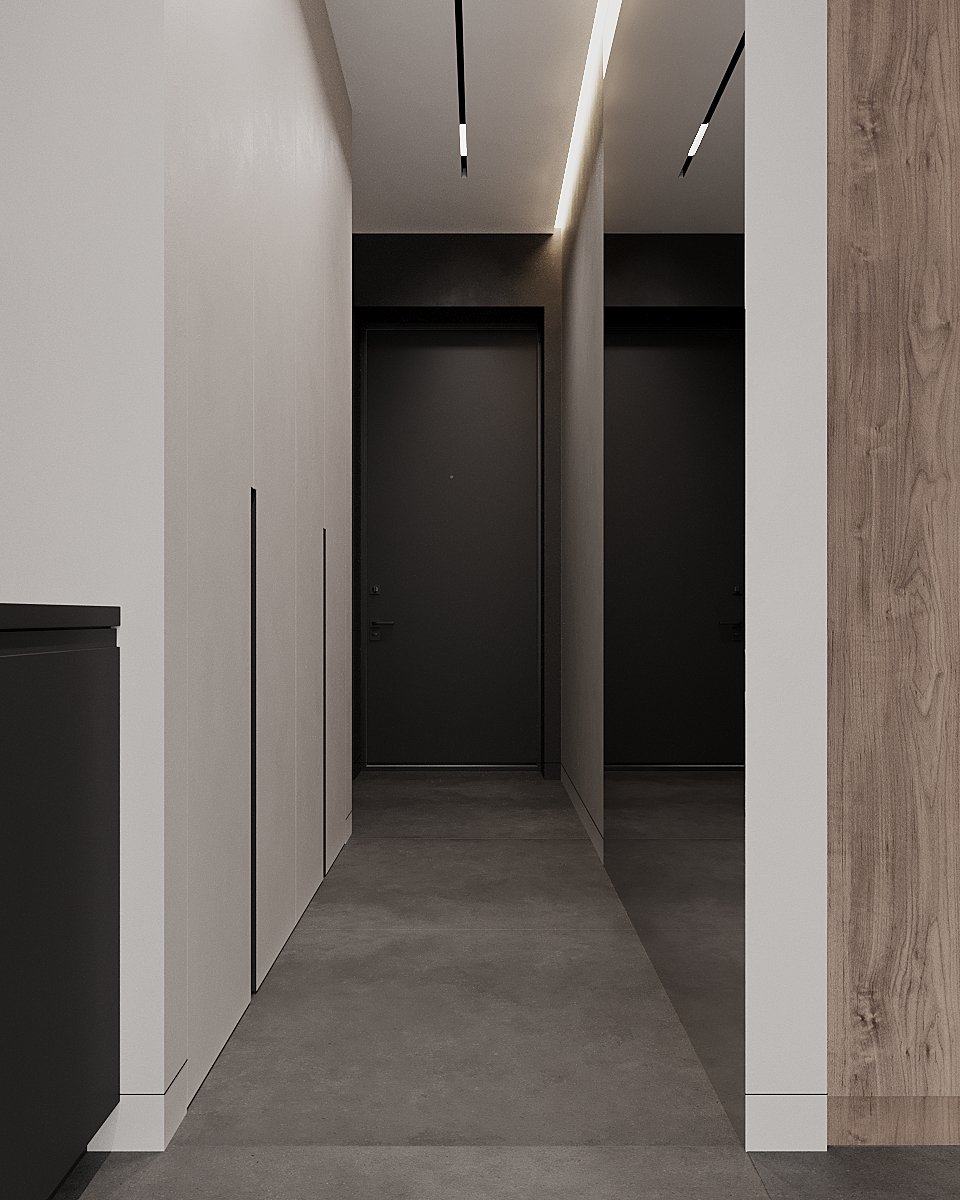 Сучасний дизайн кухні-вітальні 3D візуалізація дизайну кухні-вітальні: планування освітлення та меблів у 2026 році