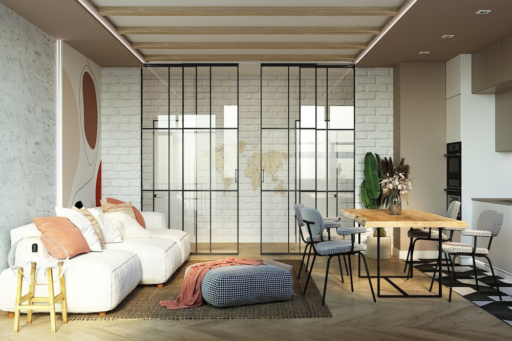 Готовність новобудови Готовність новобудови до ремонту: чисті стіни та підлога перед початком робіт.