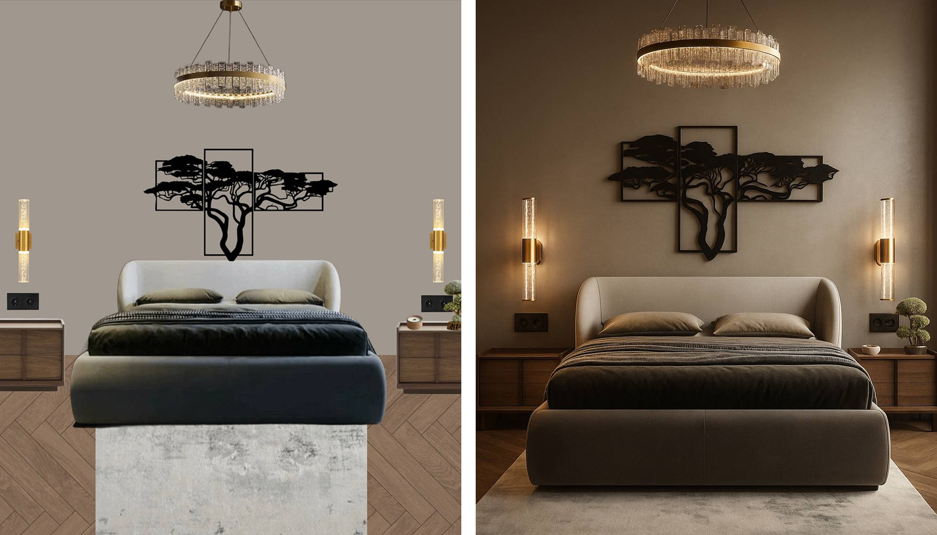 Еко-дизайн спальні ШІ Автоматизація дизайну 2026: приклад екологічного дизайну спальні з використанням ШІ.