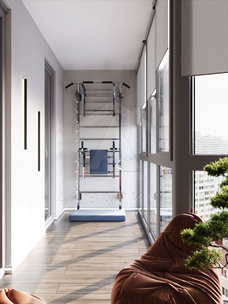 Балкон-спортзал Балкон як спортзал: обладнання для тренувань на свіжому повітрі