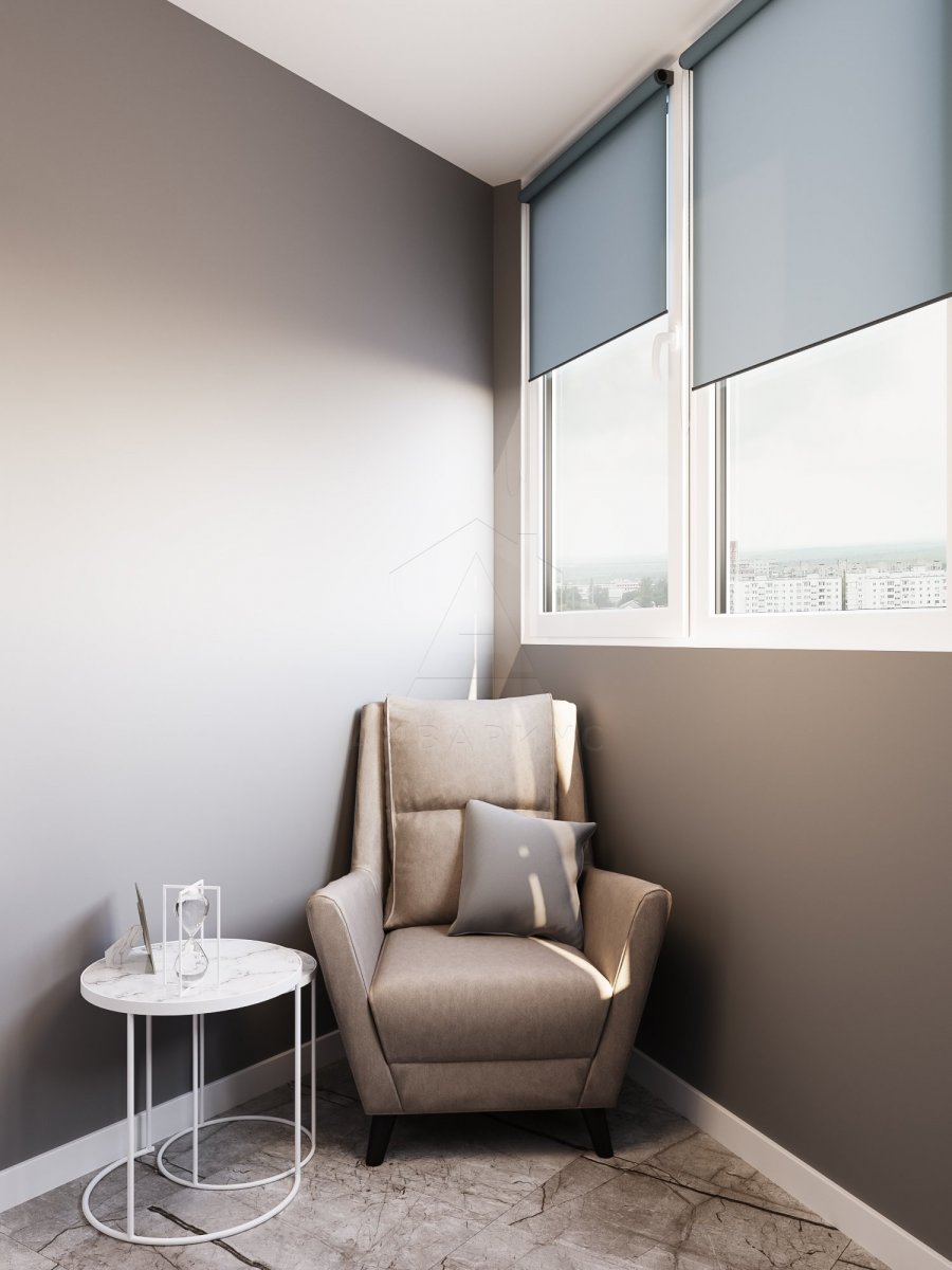 Працюємо на балконі Балкон як робочий простір: зручний стіл, крісло та організація простору для продуктивності.