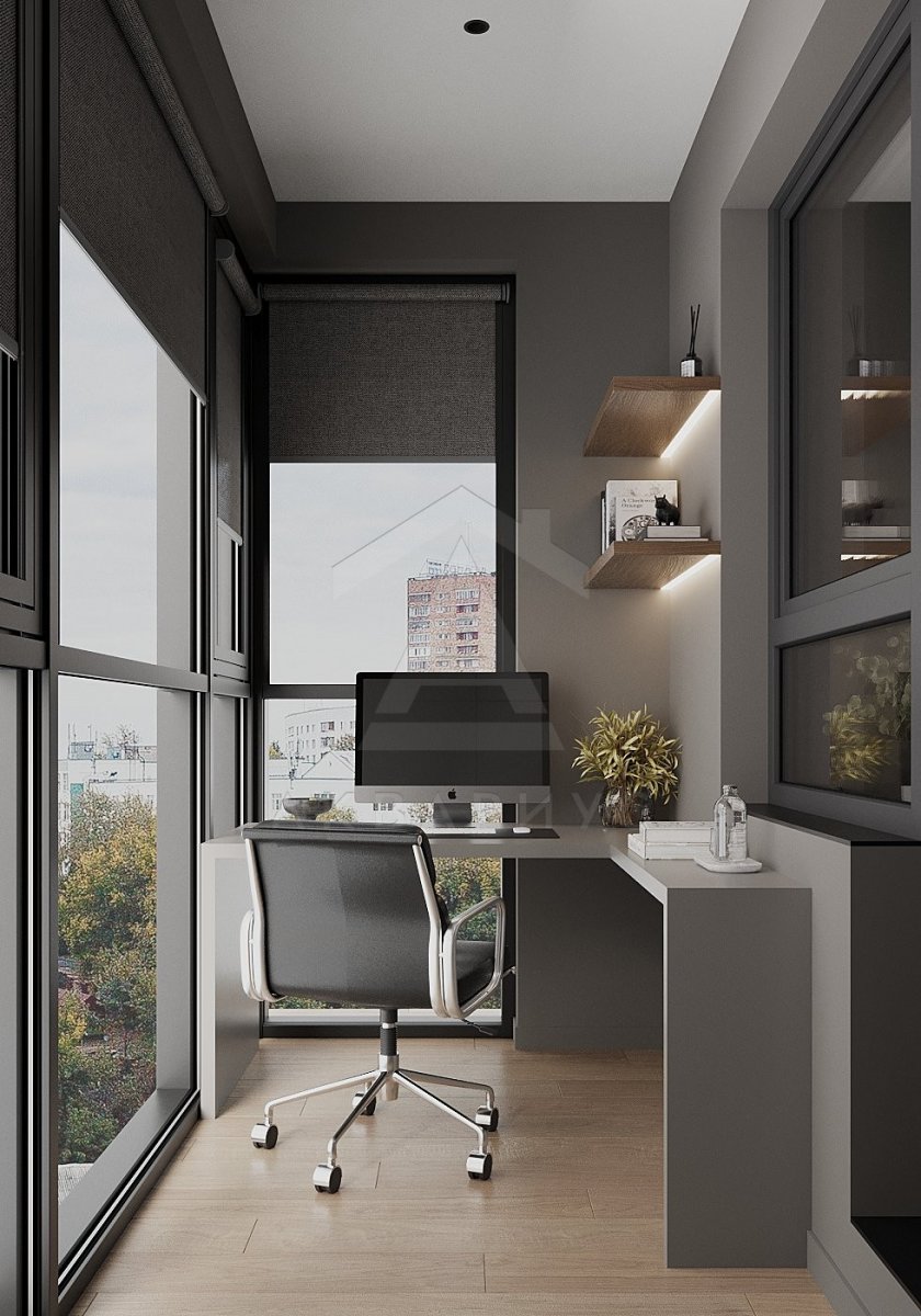 Маленький балкон: мінімалізм Дизайн маленького балкону: мінімалістичний стиль, функціональні меблі та світлі кольори.