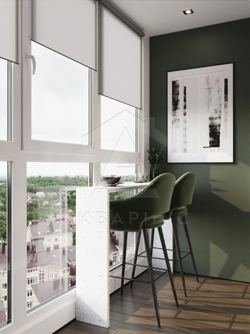 Вечірній затишок Затишний балкон ввечері: ліхтарики та гірлянди створюють теплу атмосферу