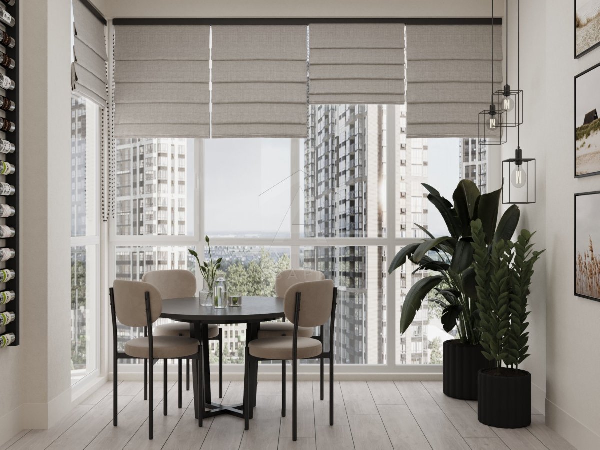 Балкон для релаксу Релакс-зона на балконі: гамак та м'яке освітлення для відпочинку та релаксації