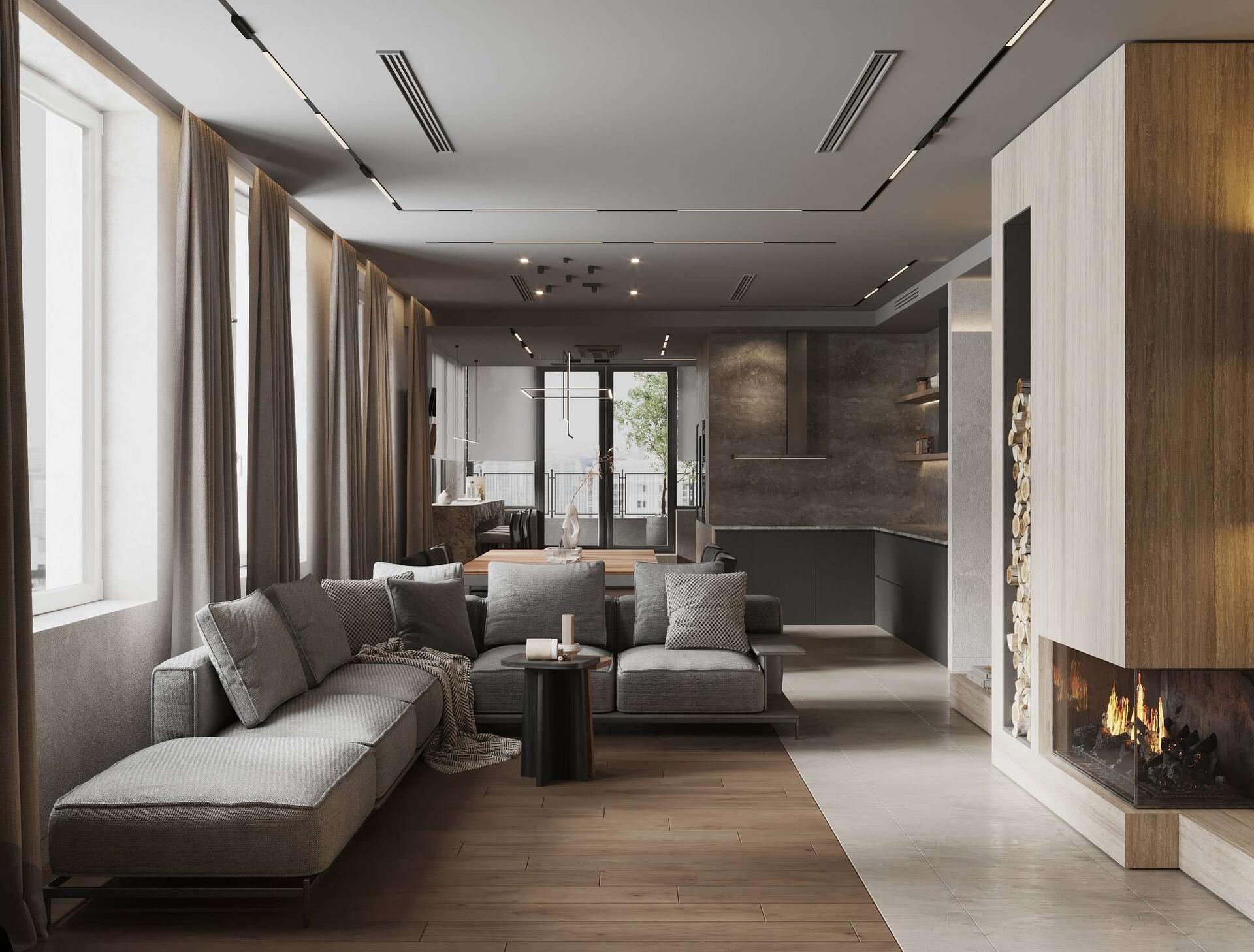 Гра світла 2026 Гра світла та тіні в інтер'єрі 2026: створення атмосфери затишку та глибини.