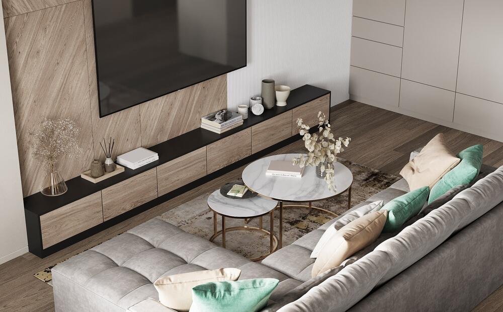 Палітра затишку 2026 Теплі відтінки бежевого та коричневого в дизайні інтер'єру 2026