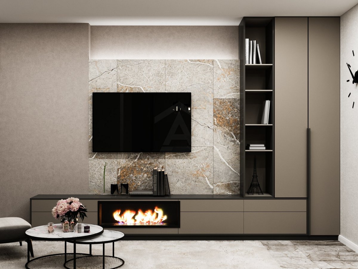 Кухня 2026 Сучасний інтер'єр кухні: візуалізація з використанням актуальних кольорів та матеріалів 2026