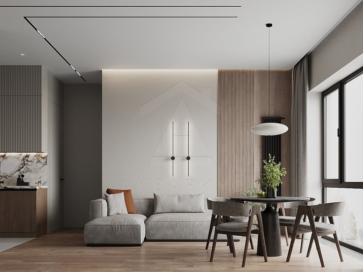 Тепло біля панорамних вікон Внутрішньопідлогові конвектори опалення біля панорамних вікон, вид зблизька.