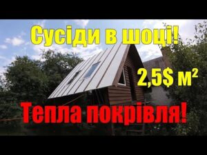 Супербюджетний дах: DIY за $1000 на 2 поверхи!